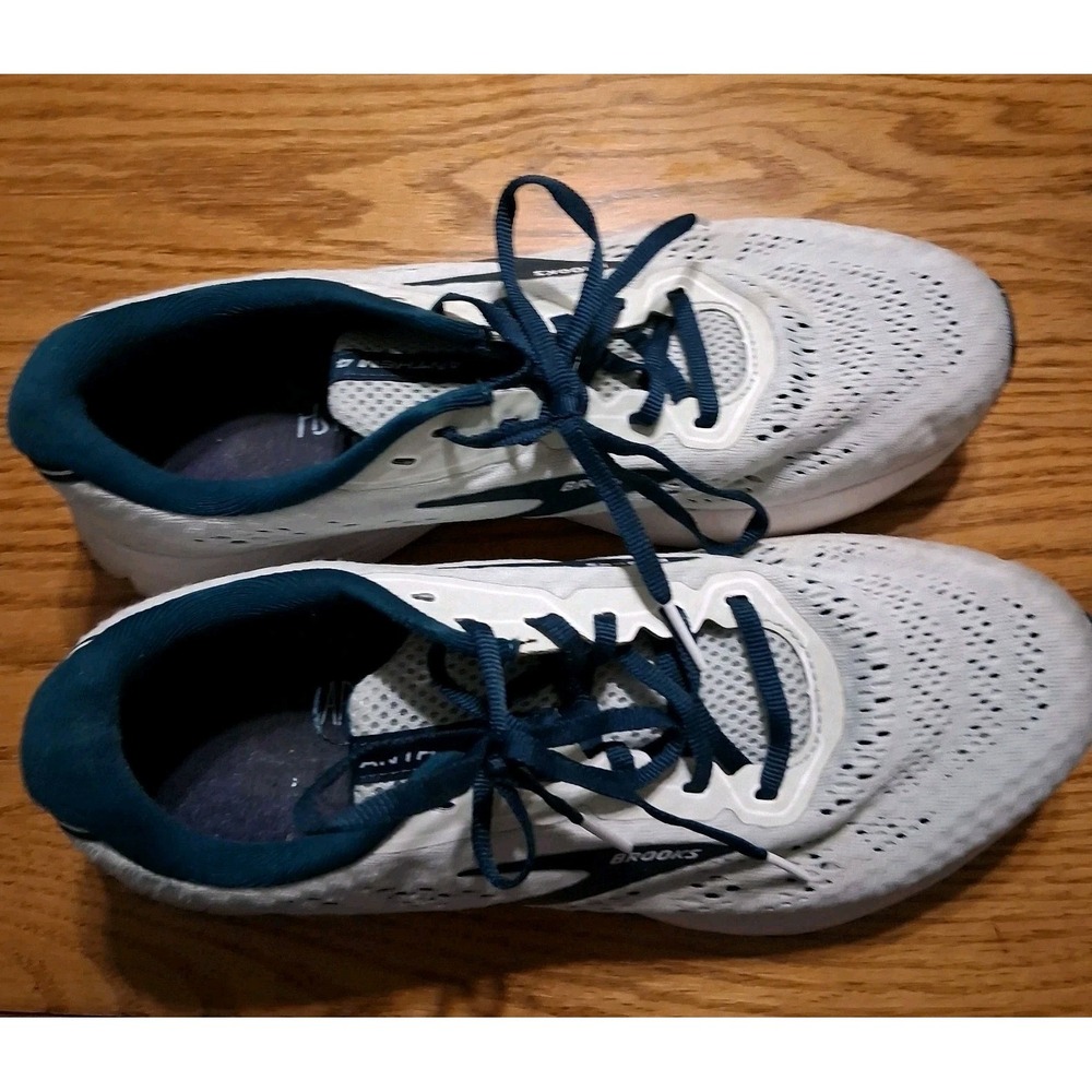 Brooks Anthem 4 Green / Gray Women's Size 11 B Running Shoe / Trainer GUC